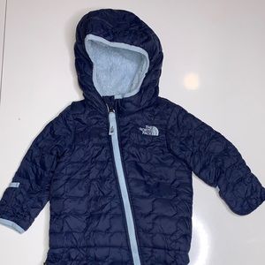The North Face infant snowsuit